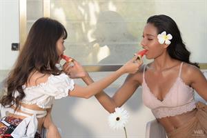 Chloe & Sowan Nude Pictures Chloe & Sowan: Coffee And Milk