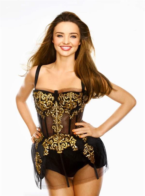 Miranda Kerr in lingerie