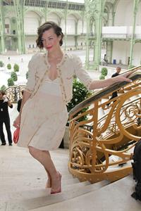 Milla Jovovich - Chanel Show at Paris Fashion Week Haute Couture F/W 2012/13 (July 3, 2012)