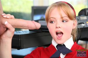 Carolina West Nude Pictures Innocent Redhead Carolina West Gets Tiny Snatch Abused