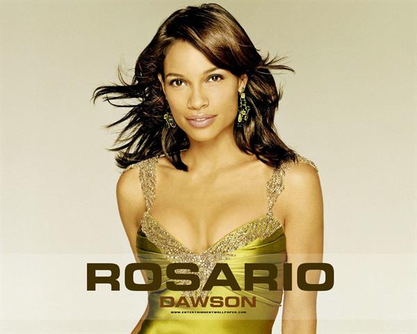 Rosario Dawson in lingerie