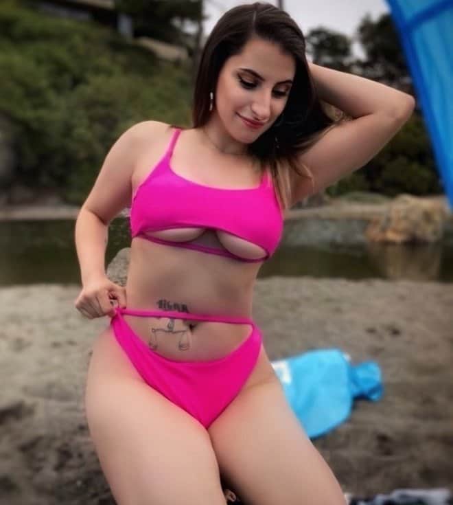 Kendel in a bikini