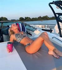 Lizzy Wurst in a bikini