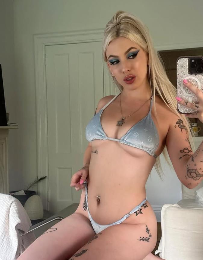 Chrissy Chlapeka in a bikini