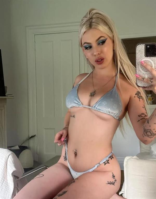 Chrissy Chlapeka in a bikini