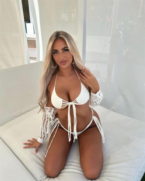 Jess Harding in a bikini