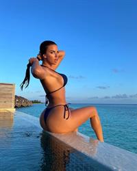 Ivana Knoll in a bikini