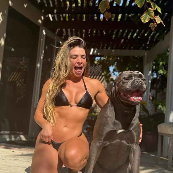 Mackenzie Dern in a bikini