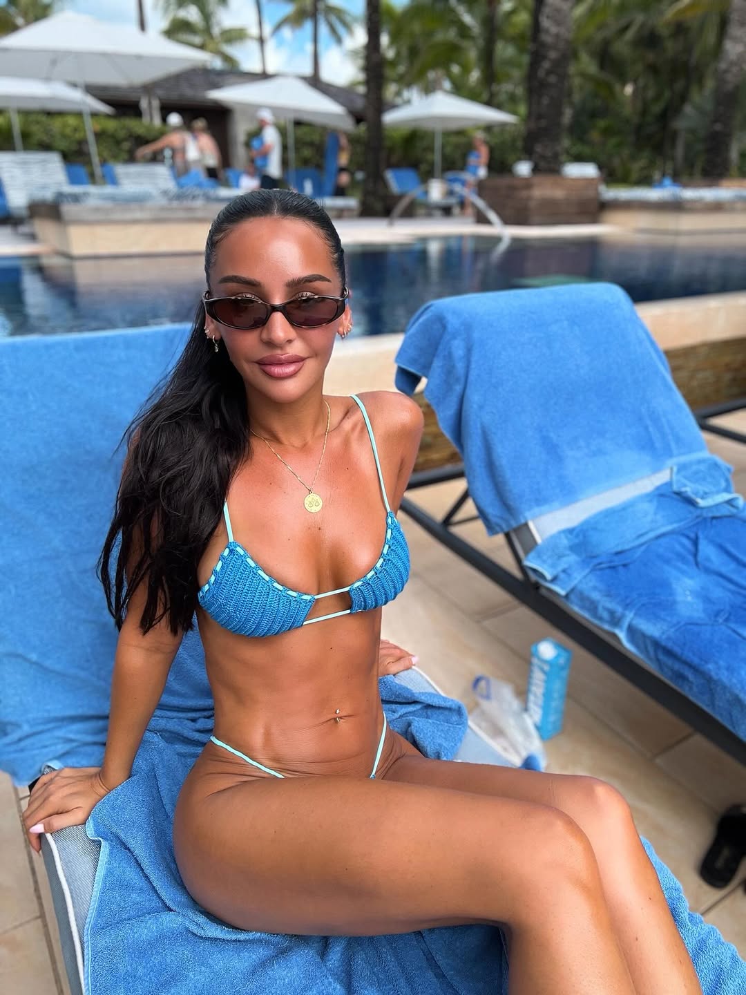 Carli Bybel in a bikini
