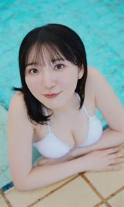 Moe Toyota in a bikini