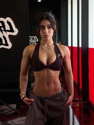 Sara Safari in a bikini