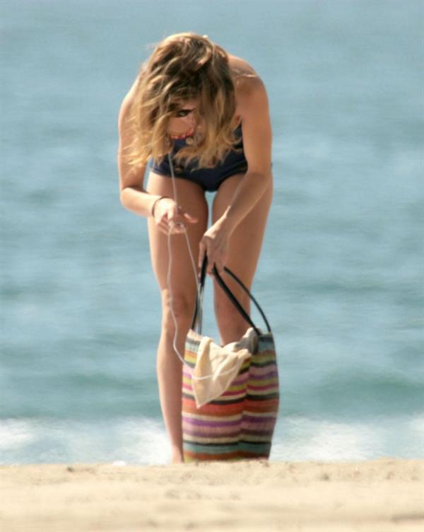 AnnaLynne McCord in a bikini