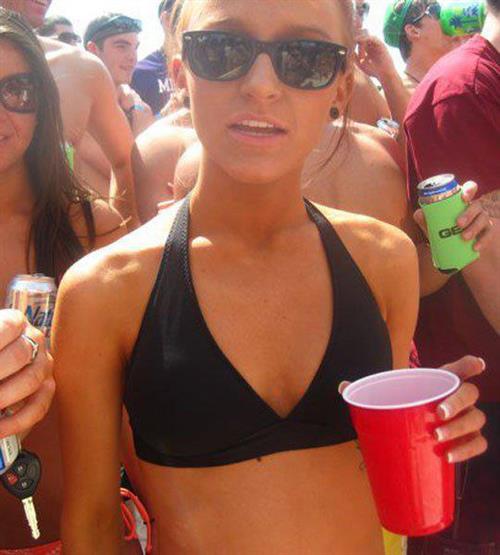 Maci Bookout in a bikini