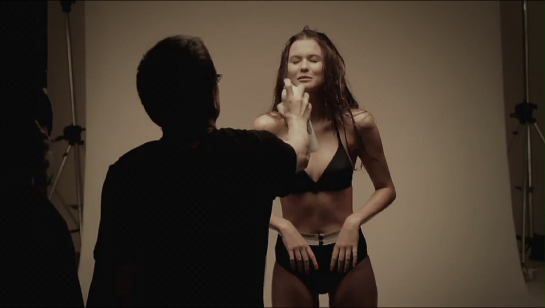 Behati Prinsloo in lingerie