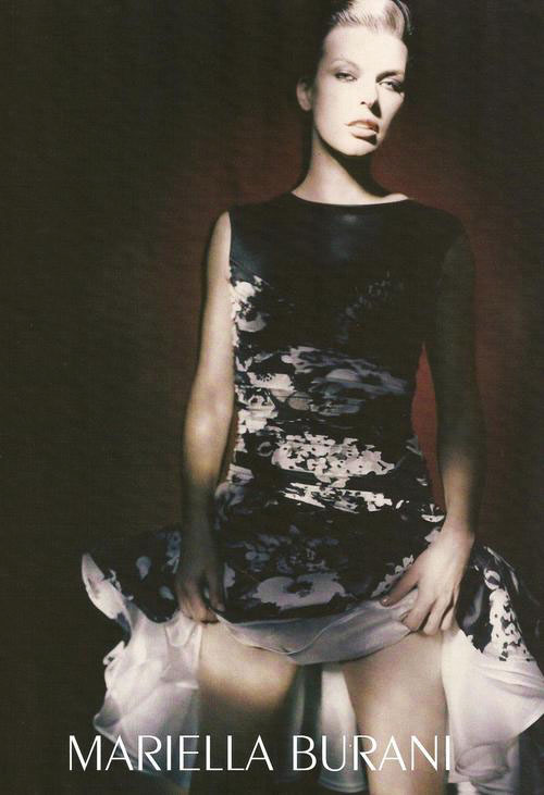 Milla Jovovich in a bikini