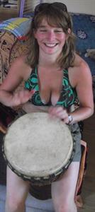 Anonymous in a bikini