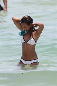 Karrueche Tran in a bikini