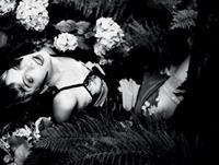 Camille Rowe in lingerie