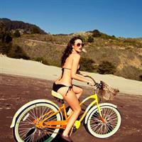 Mariah Longo in a bikini