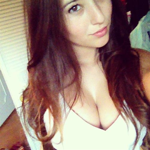 Angie Varona taking a selfie