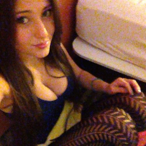 Angie Varona taking a selfie