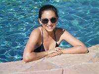 Molly Ephraim in a bikini