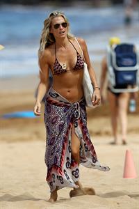 Molly Sims in a bikini