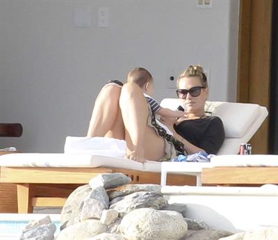 Molly Sims in a bikini