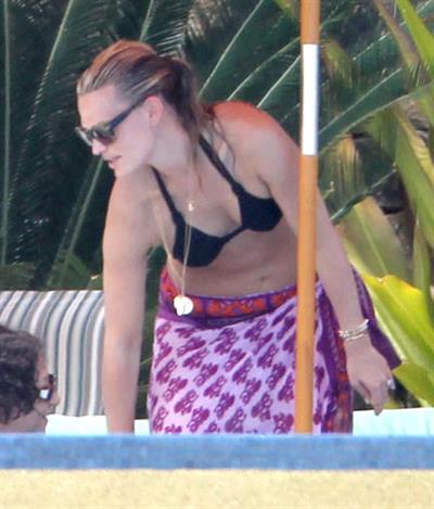 Molly Sims in a bikini