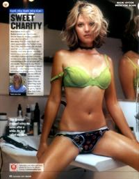 Nicki Aycox in lingerie
