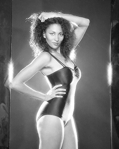 Pam Grier in a bikini