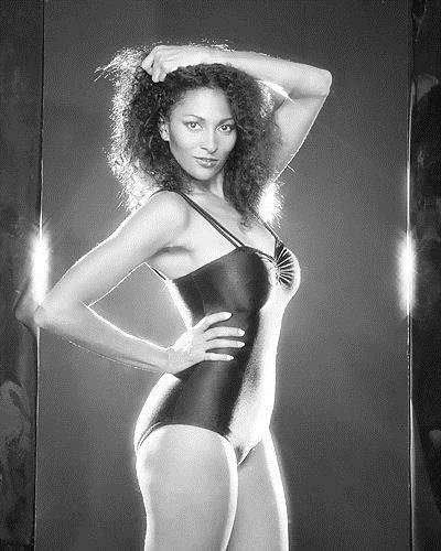 Pam Grier in a bikini