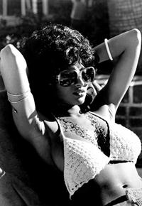 Pam Grier in a bikini
