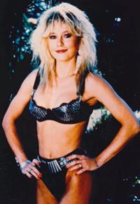 Linnea Quigley in a bikini