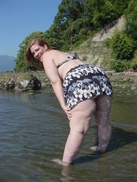 Anonymous in lingerie