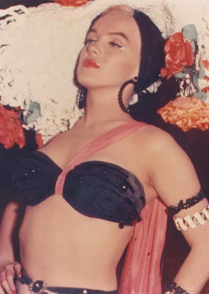 Marilyn Monroe in a bikini