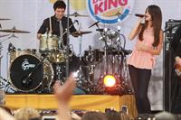 Selena Gomez performs at the Good Morning America GMA Summer Concert Series in New York City on June 17, 2011