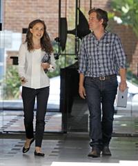 Natalie Portman - Exits an office building in Beverly Hills - August 10, 2012
