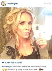 Carlie Butler taking a selfie