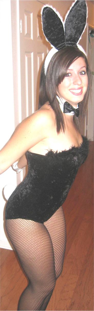 Anonymous in lingerie