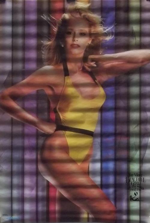 Pamela Gidley in a bikini