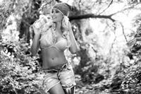 Mandy Lange in a bikini