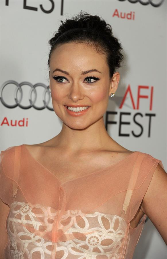 Olivia Wilde Butter special screening at AFI Fest in Los Angeles on November 6, 2011