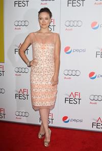 Olivia Wilde Butter special screening at AFI Fest in Los Angeles on November 6, 2011