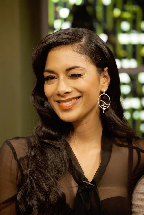 Nicole Scherzinger At The Jonathan Ross Show in London - October 4, 2012 