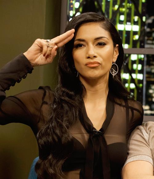 Nicole Scherzinger At The Jonathan Ross Show in London - October 4, 2012 