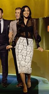 Nicole Scherzinger At The Jonathan Ross Show in London - October 4, 2012 