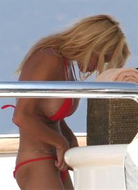 Pamela Anderson in a bikini