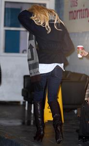 Pamela Anderson At ITV Studios in London 03.01.13 