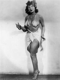 Ann Corio in a bikini